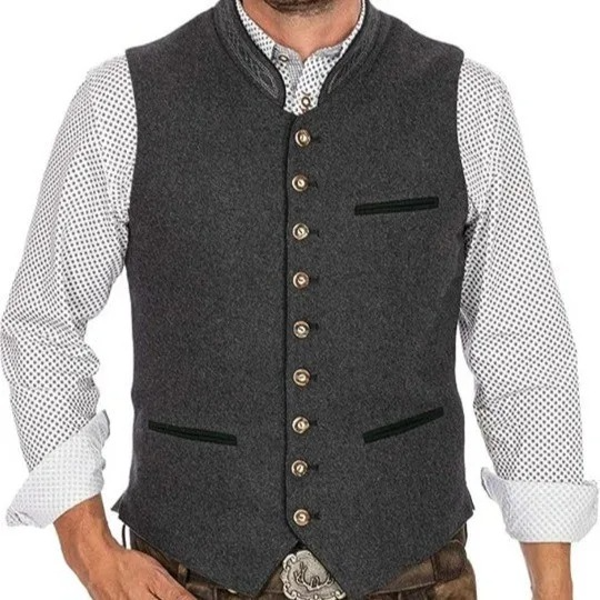 Benson | Men's Vest – Traditional, Elegant & Comfortable Fit 4
