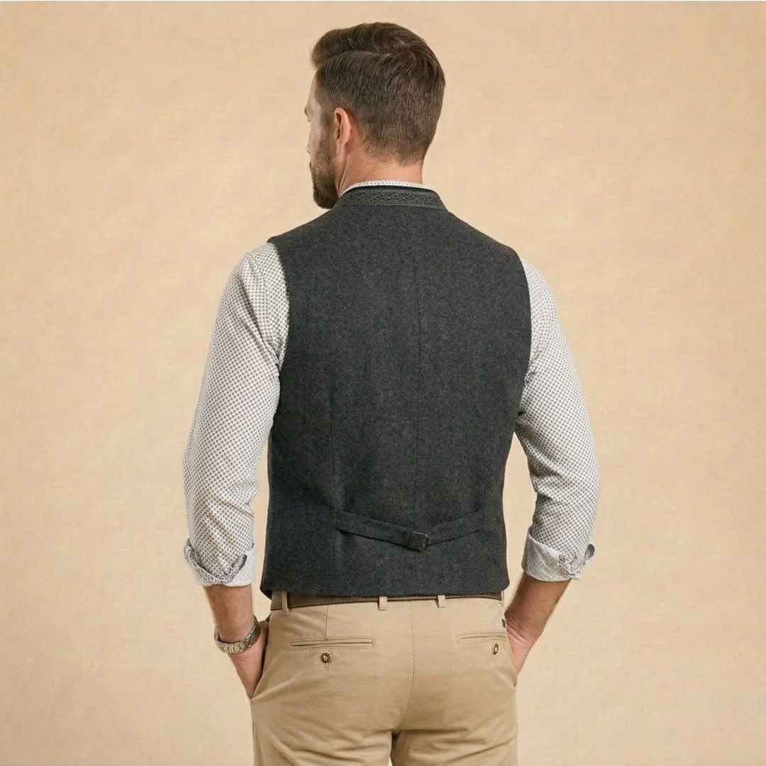 Benson | Men's Vest – Traditional, Elegant & Comfortable Fit 5