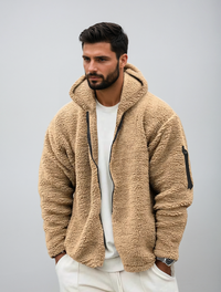 Marcus| Warme und Sportliche Herren-Kapuzen-Winterjacke