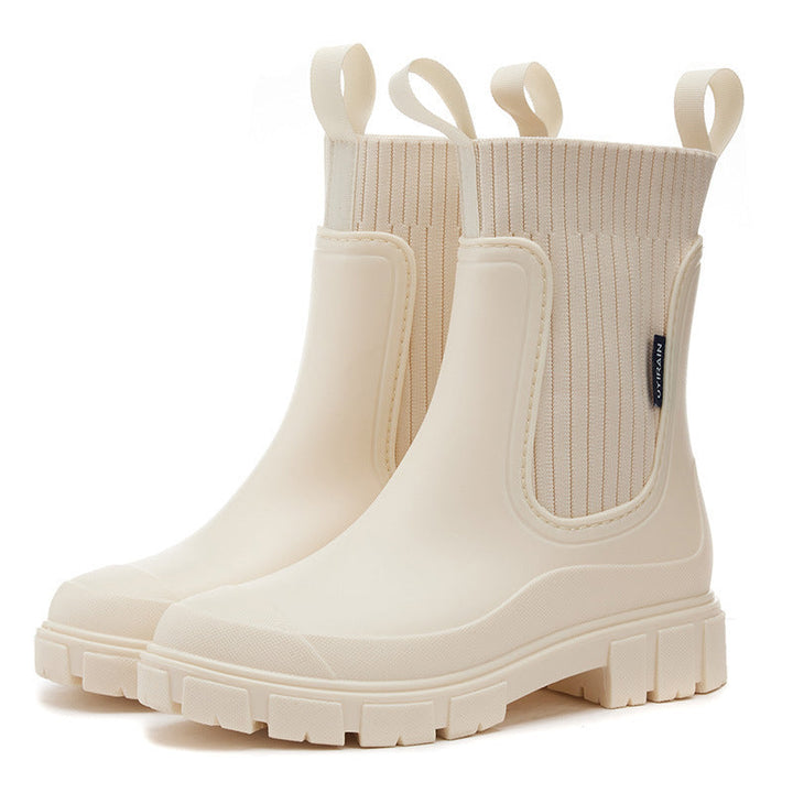 Betty | Elegant and Waterproof Chelsea Rubber Boots 0