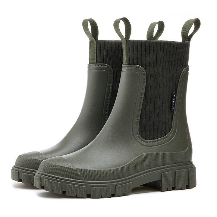 Betty | Elegant and Waterproof Chelsea Rubber Boots 6
