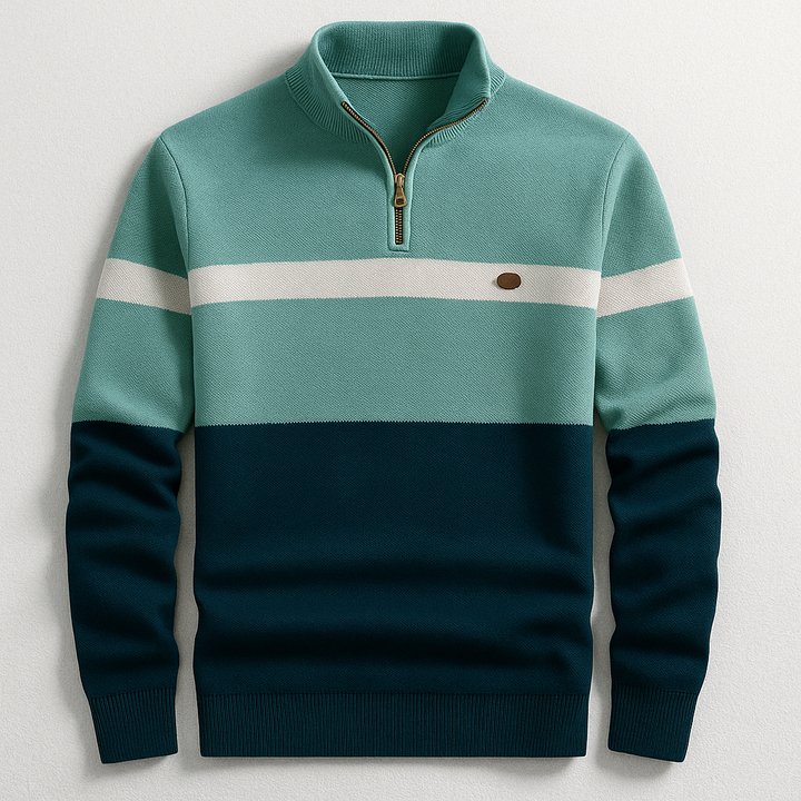 Butler | Soft & Breathable Men's Quarter Zip Sweater 1