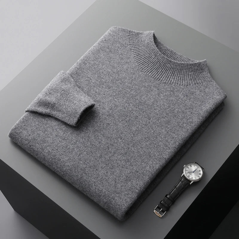 Caleb | Men's merino wool sweater stylish and comfortable 11