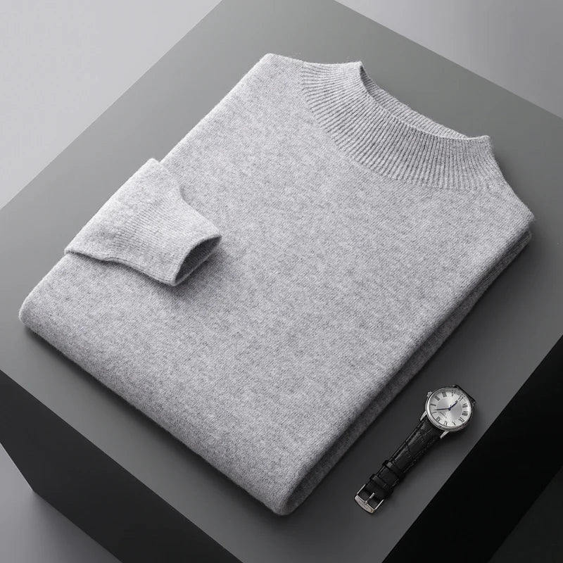 Caleb | Men's merino wool sweater stylish and comfortable 2