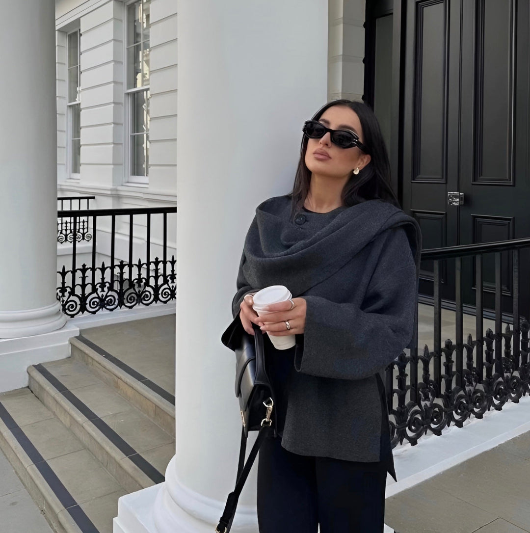 Carmen | Elegant, Asymmetrical & Comfortable Shawl Coat 1