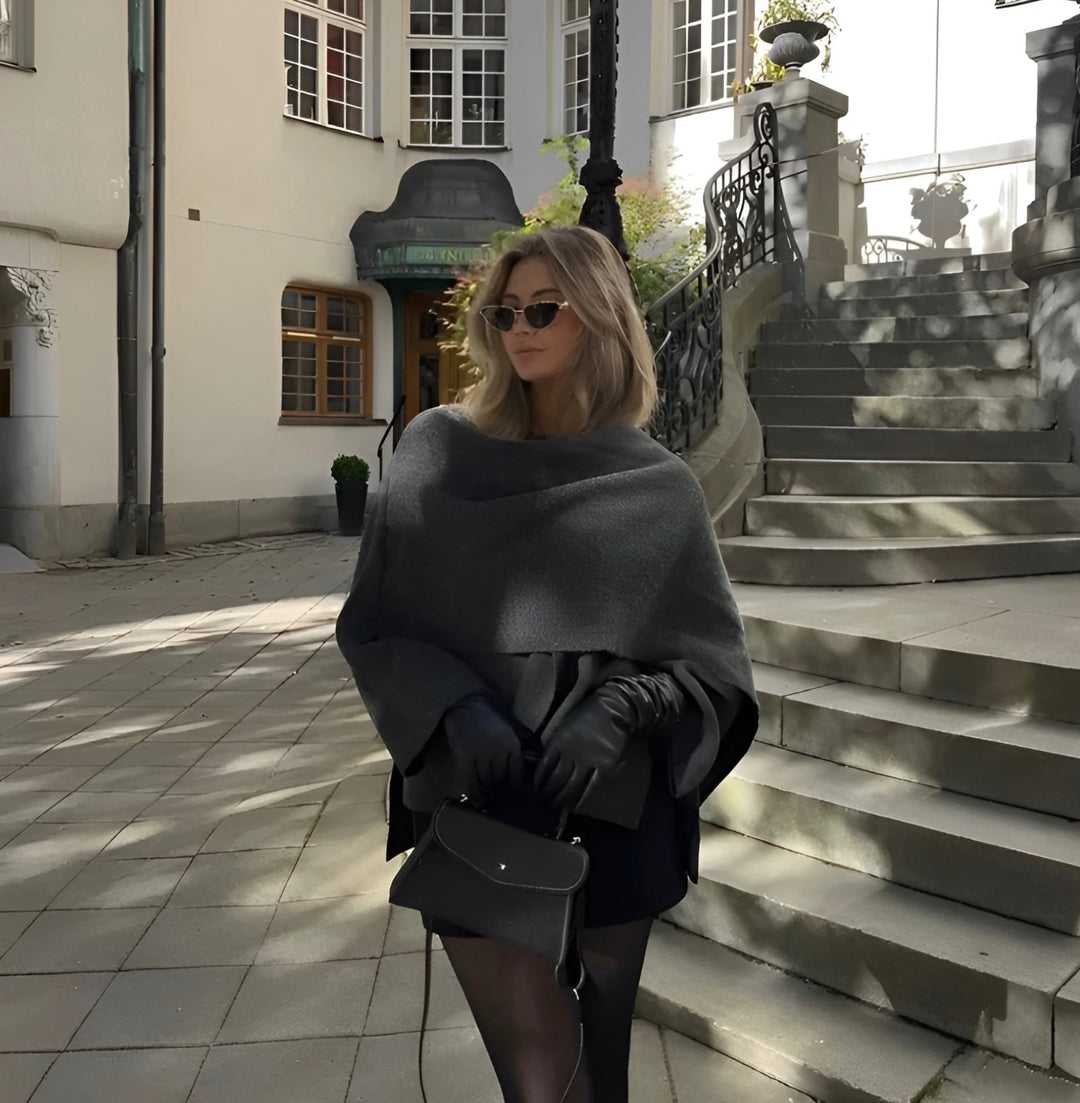 Carmen | Elegant, Asymmetrical & Comfortable Shawl Coat 2