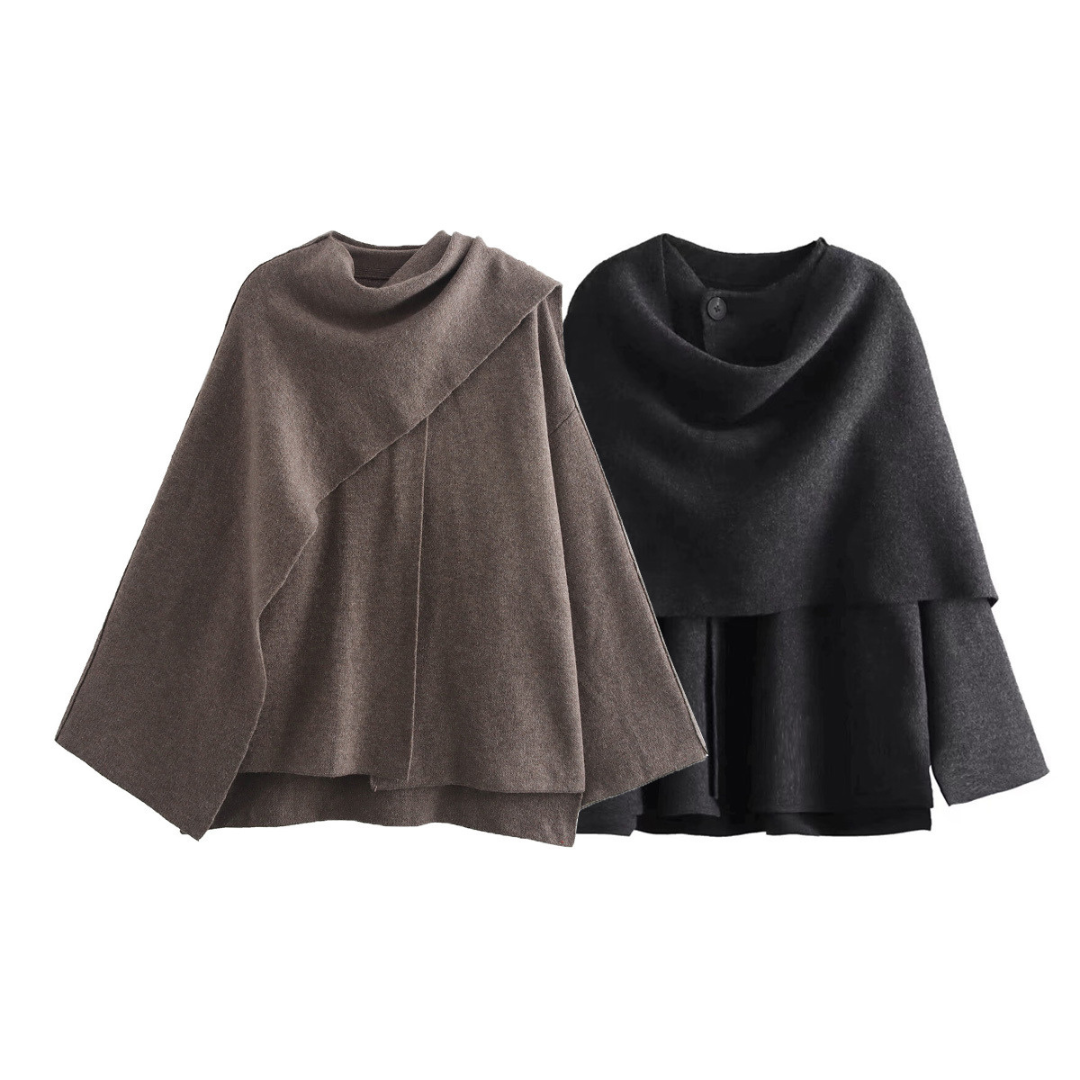 Carmen | Elegant, Asymmetrical & Comfortable Shawl Coat 6