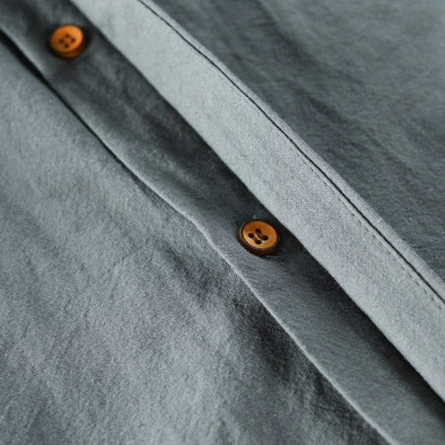 Casper | Casual long-sleeved linen men's shirts 2