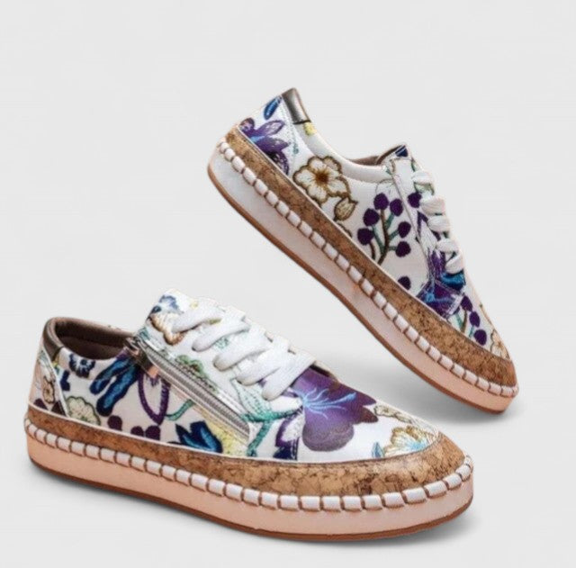Catherine | Comfortable And Stylish Floral Sneakers 2