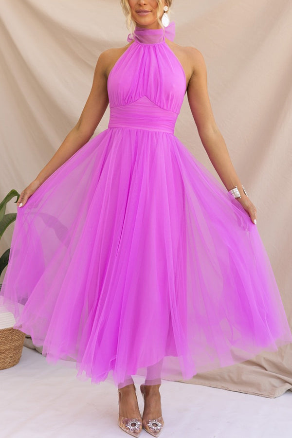 Celeste | Tulle Dress Elegant Wedding Guest Flattering Fit 0