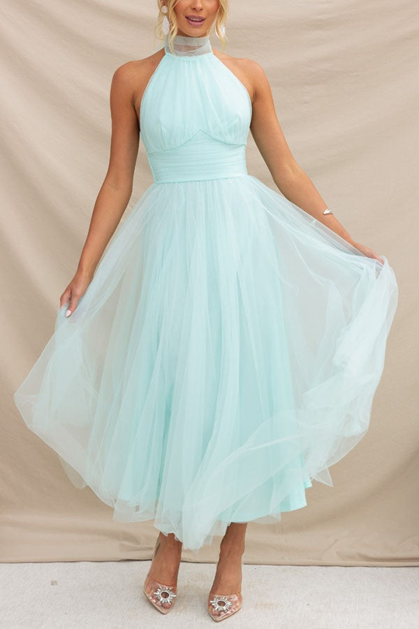 Celeste | Tulle Dress Elegant Wedding Guest Flattering Fit 1