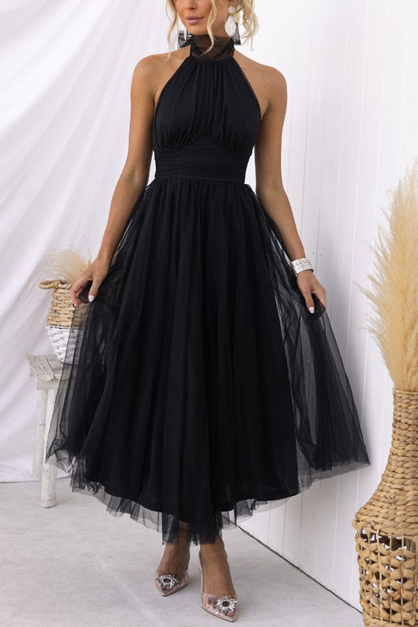 Celeste | Tulle Dress Elegant Wedding Guest Flattering Fit 3