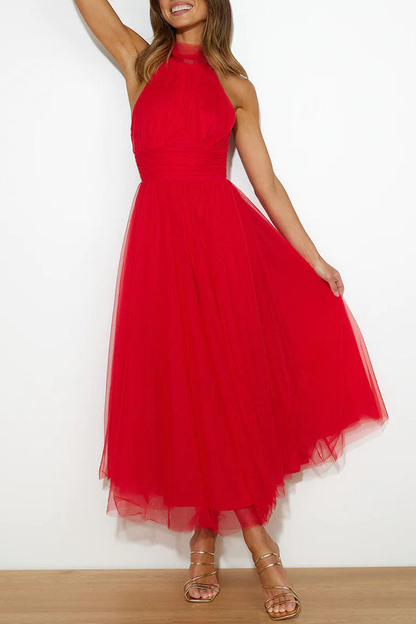 Celeste | Tulle Dress Elegant Wedding Guest Flattering Fit 6