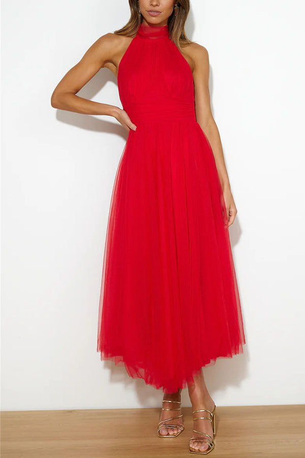 Celeste | Tulle Dress Elegant Wedding Guest Flattering Fit 7