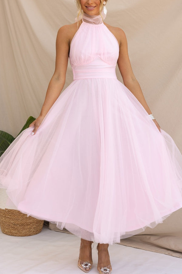 Celeste | Tulle Dress Elegant Wedding Guest Flattering Fit 9