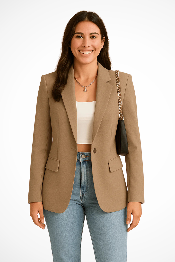 Charlotte | Elegant And Tailored Single-Button Blazer 1