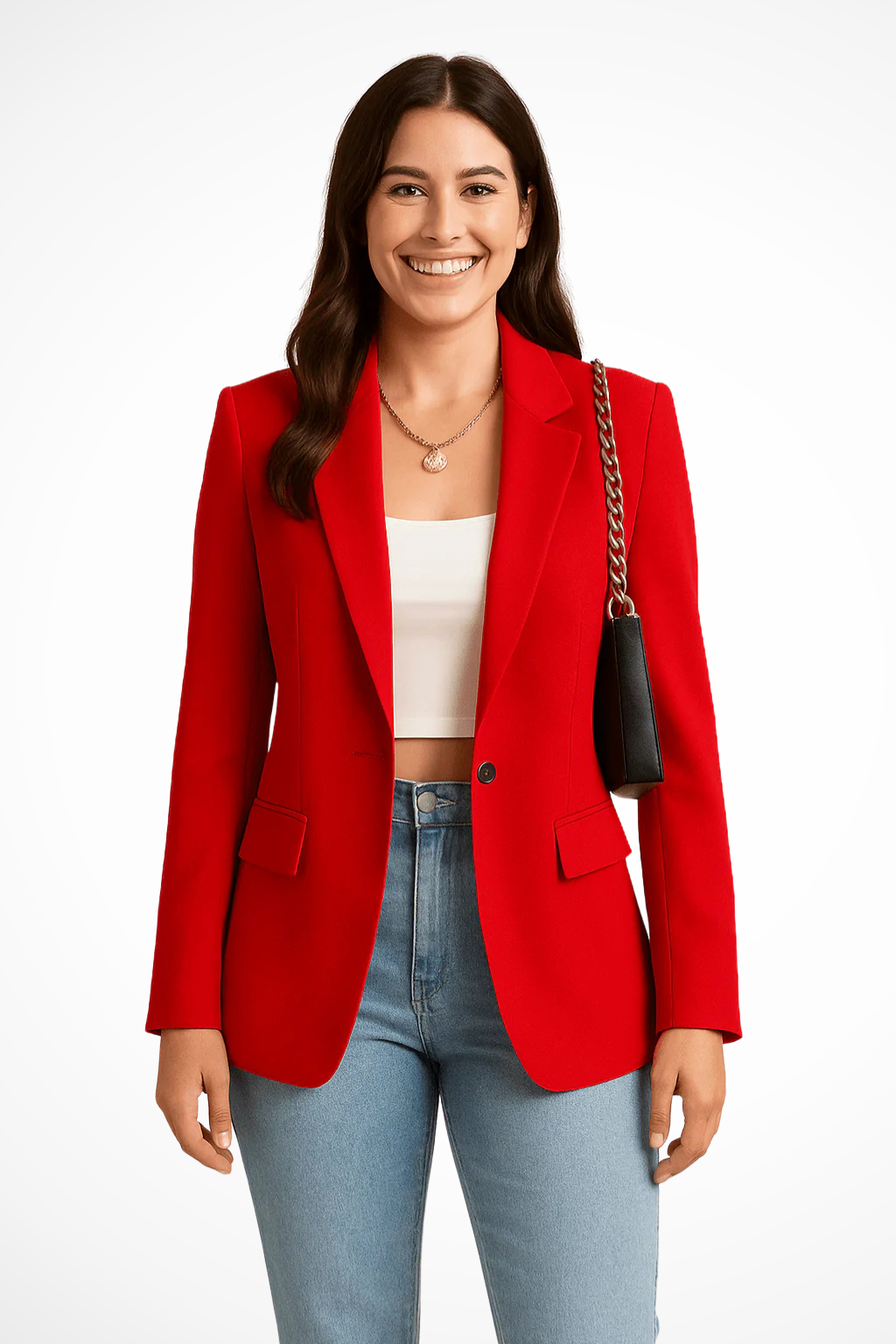 Charlotte | Elegant And Tailored Single-Button Blazer 4