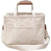 Amara | Large-Capacity Multi-Pocket Canvas Tote Bag