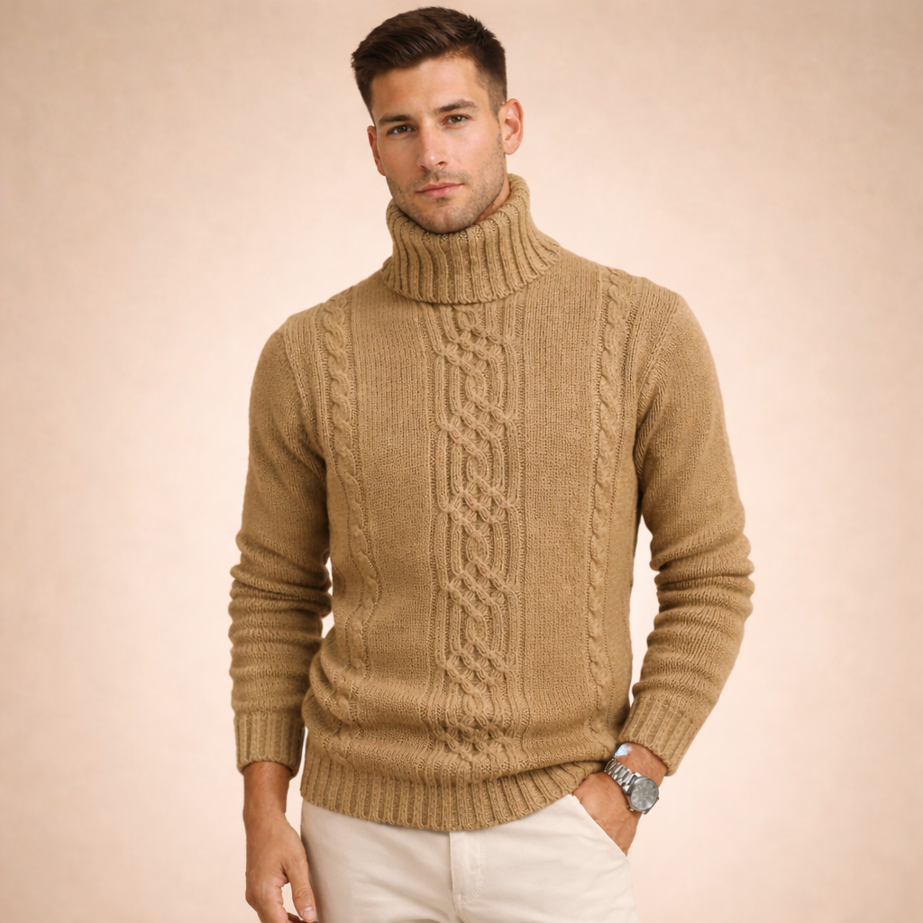 Julian | Stylish and Warm Men's Knitted Turtleneck