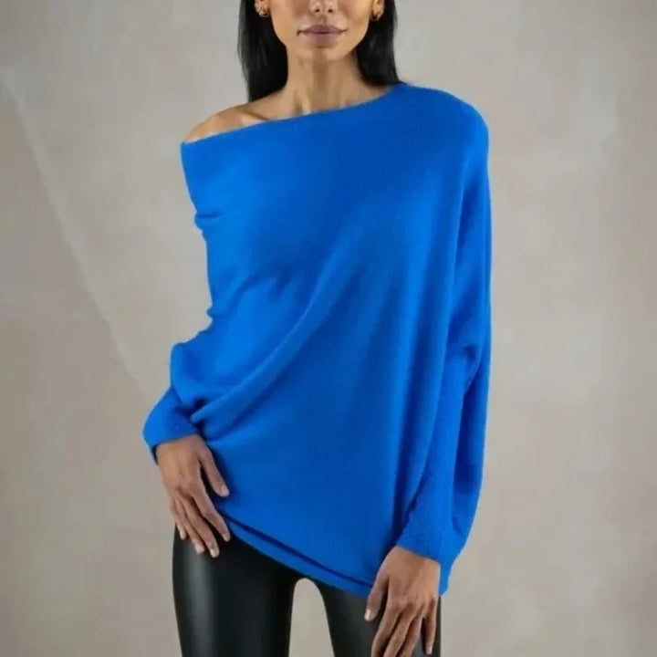 Chloe | Elegant & Cozy Women's Off Shoulder Sweater 11