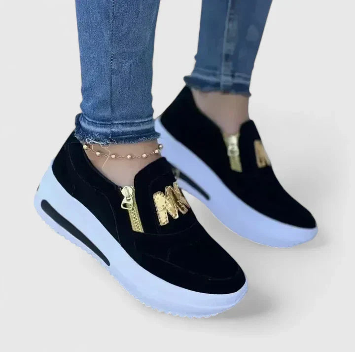 Chloe | Modern and Comfortable Platform Slip-On Sneakers 1