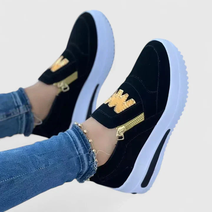 Chloe | Modern and Comfortable Platform Slip-On Sneakers 3