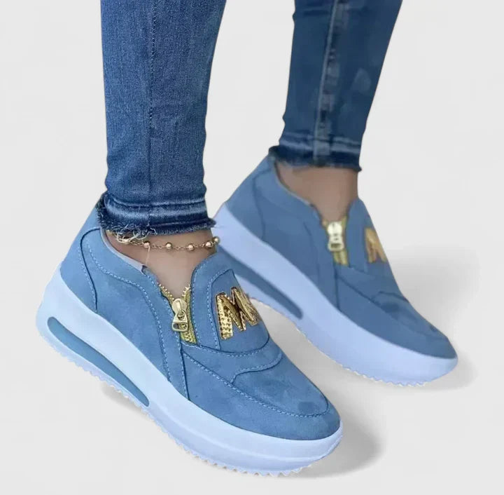Chloe | Modern and Comfortable Platform Slip-On Sneakers 4
