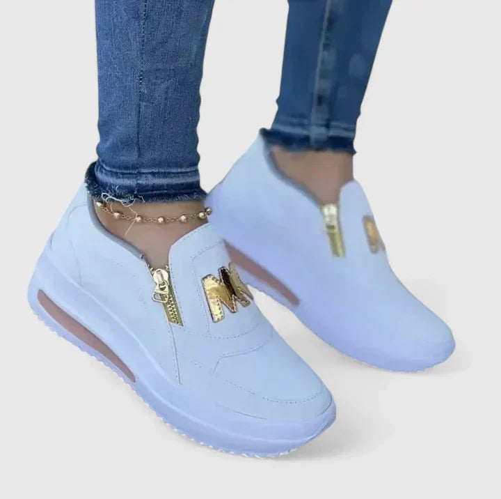 Chloe | Modern and Comfortable Platform Slip-On Sneakers 6