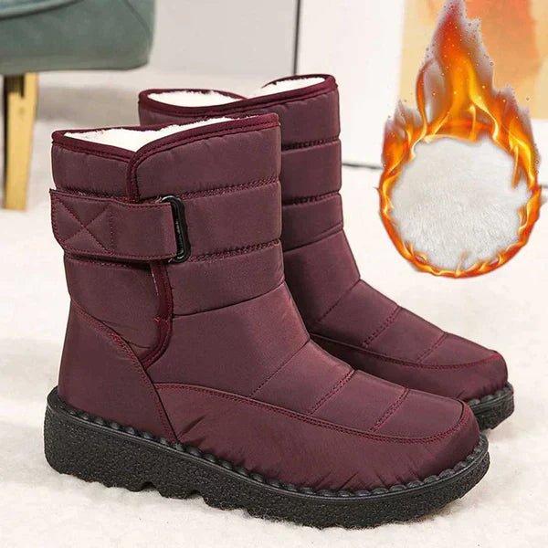 Chloe | Women's Waterproof Quilted Winter Ankle Boots 6