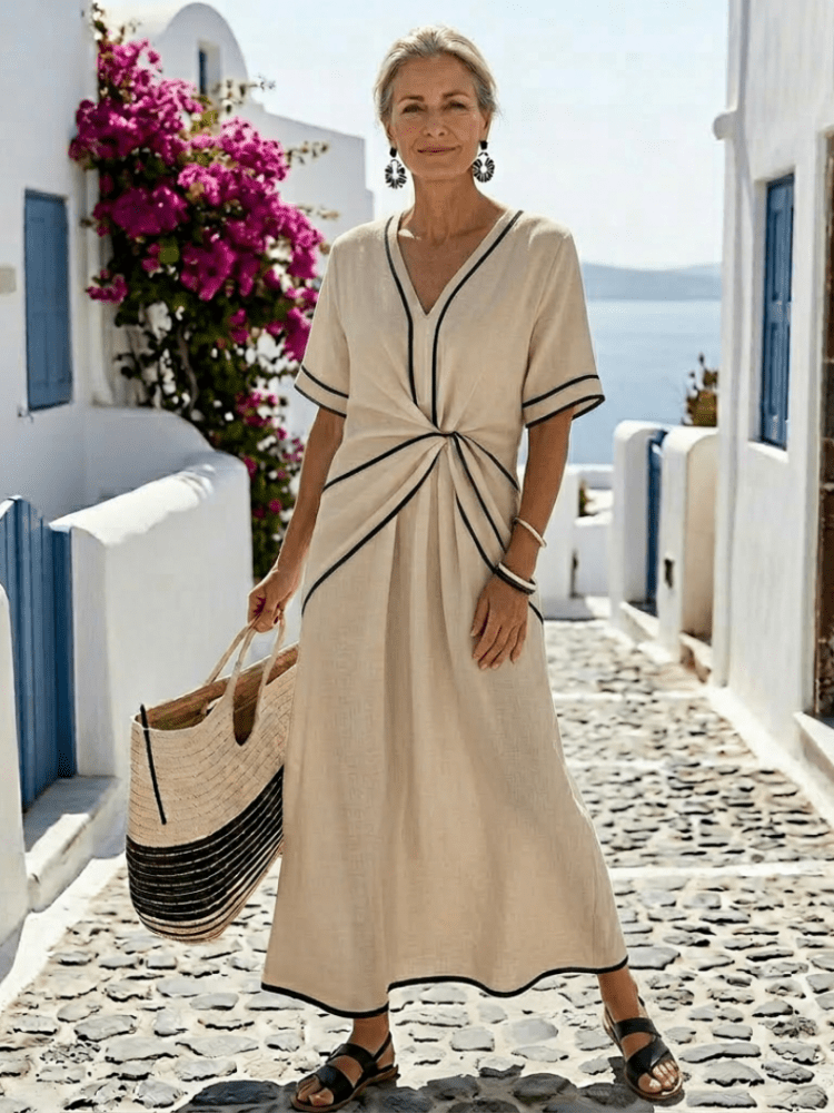 Christina | Light and elegant midi dress 3
