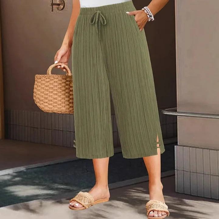 Christine | Soft & Breathable Linen Trousers for Women 0