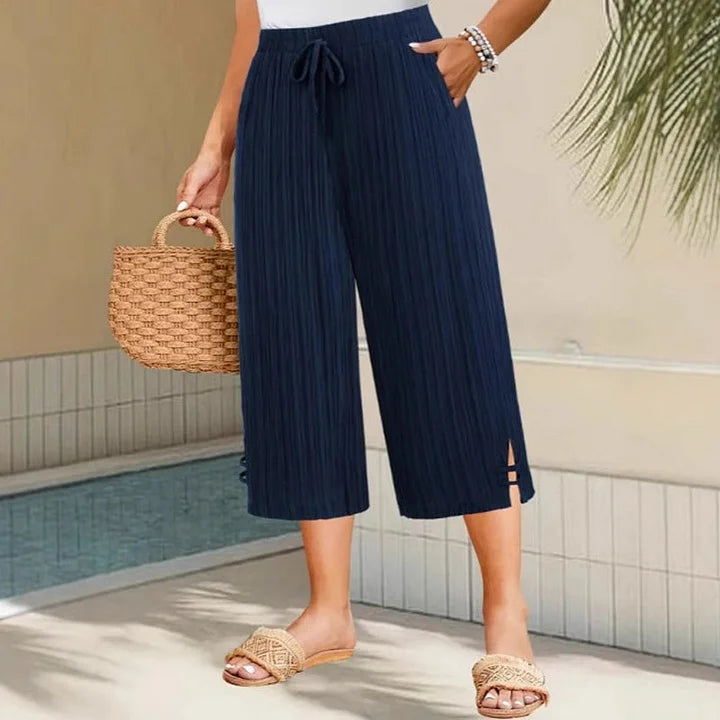 Christine | Soft & Breathable Linen Trousers for Women 6