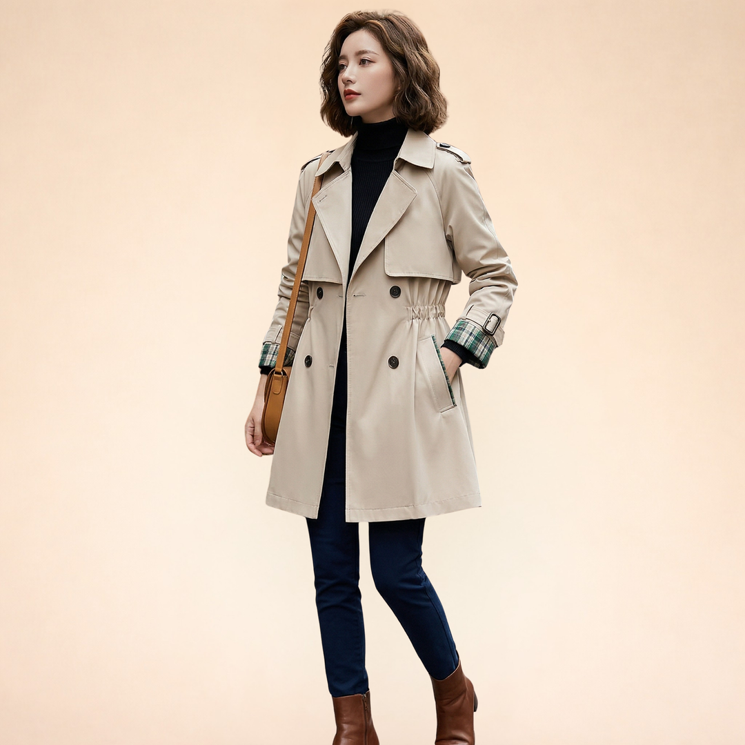 Claire | Elegant and Timeless Trench Coat 2