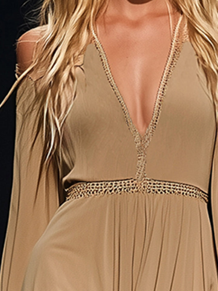 Clara | Romantic Off Shoulder Long Sleeve Mini Dress 3