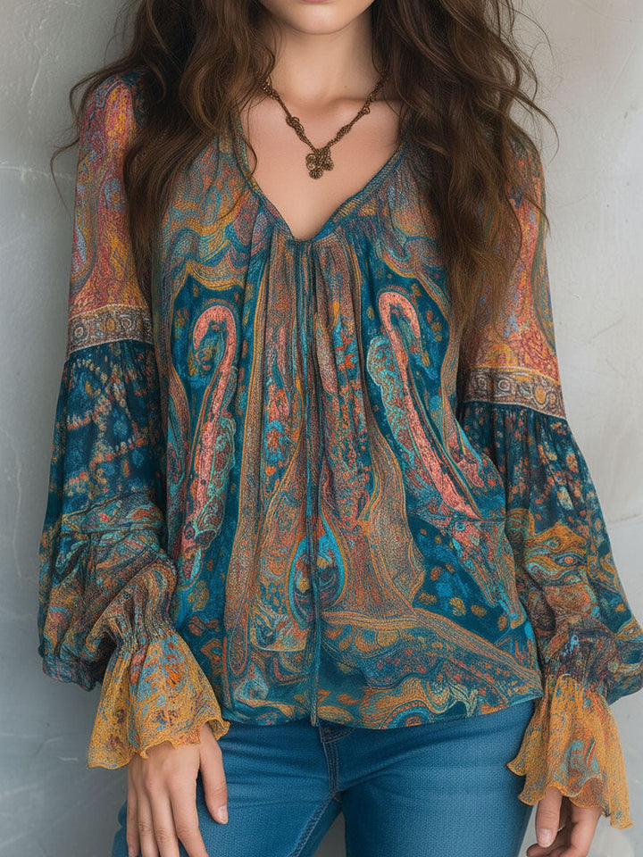 Cyrano | Elegant Flowy Womens Blouse 1