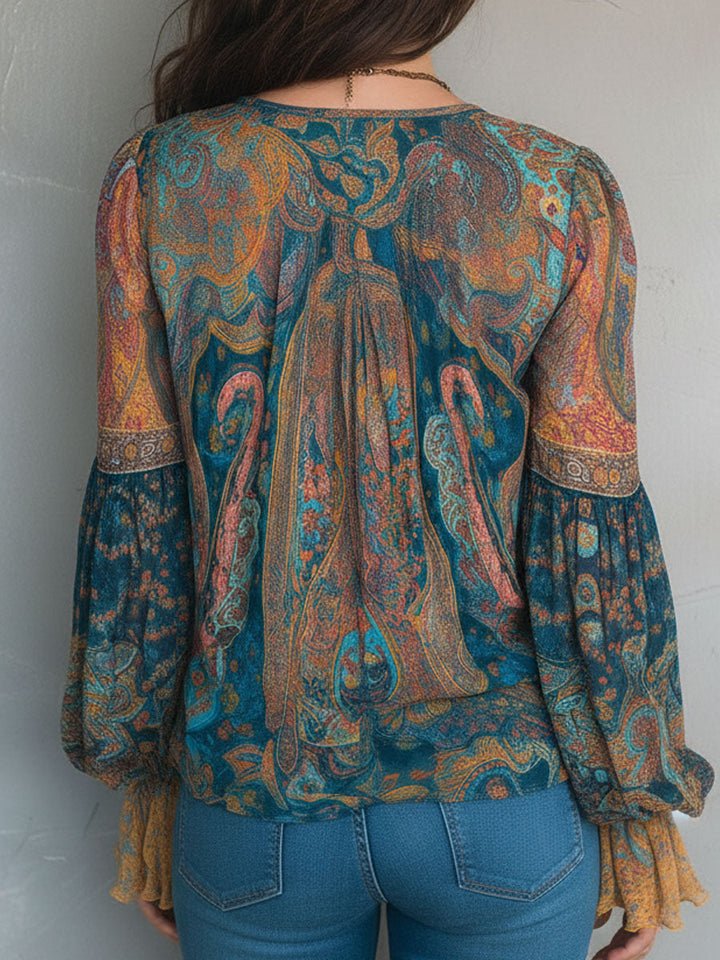 Cyrano | Elegant Flowy Womens Blouse 5