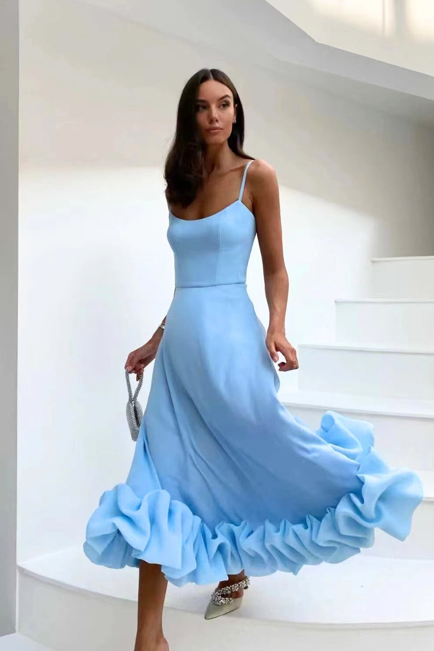 Dahlia | Wedding Guest Dresses Elegant Flowing Summer Fit 1