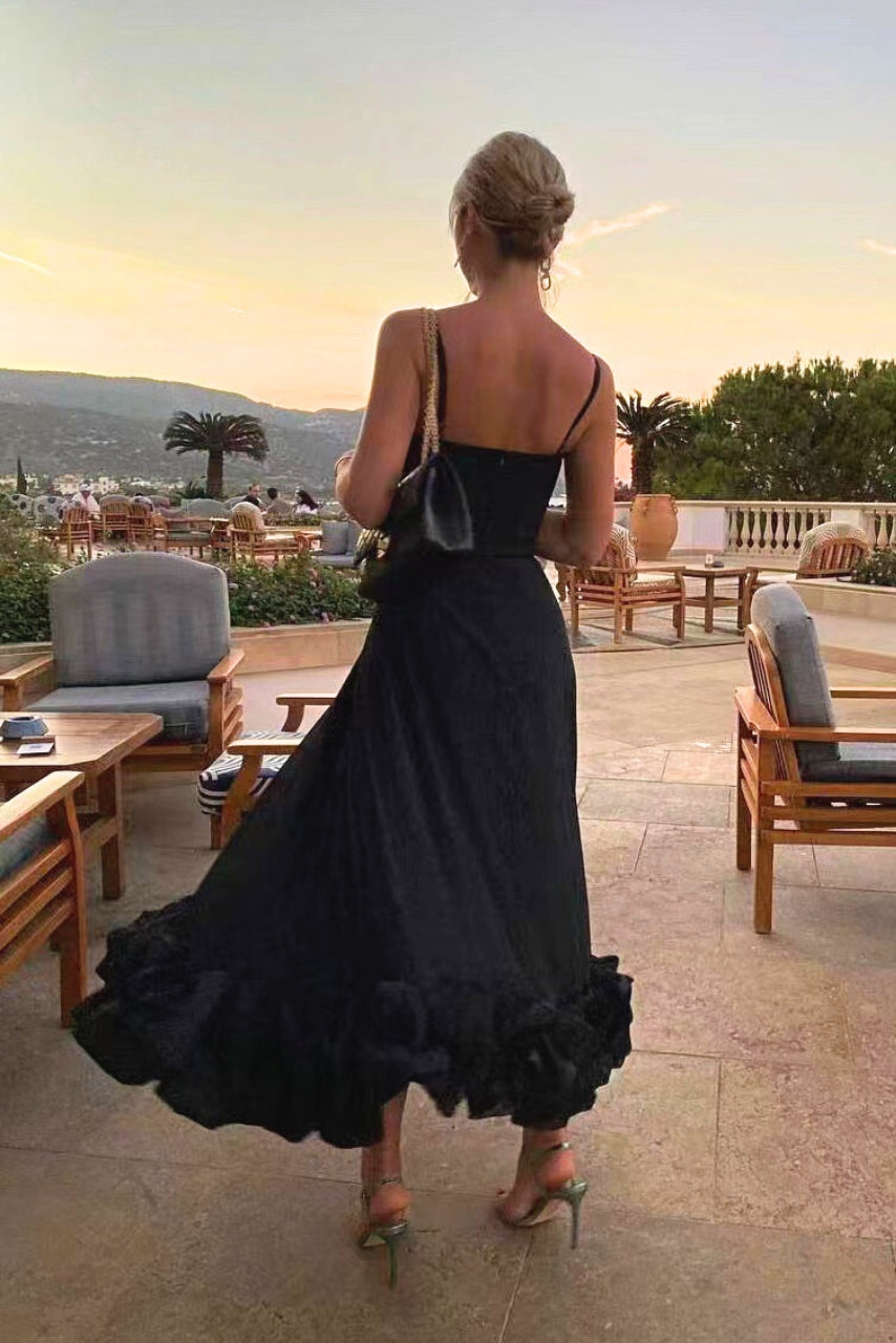 Dahlia | Wedding Guest Dresses Elegant Flowing Summer Fit 2