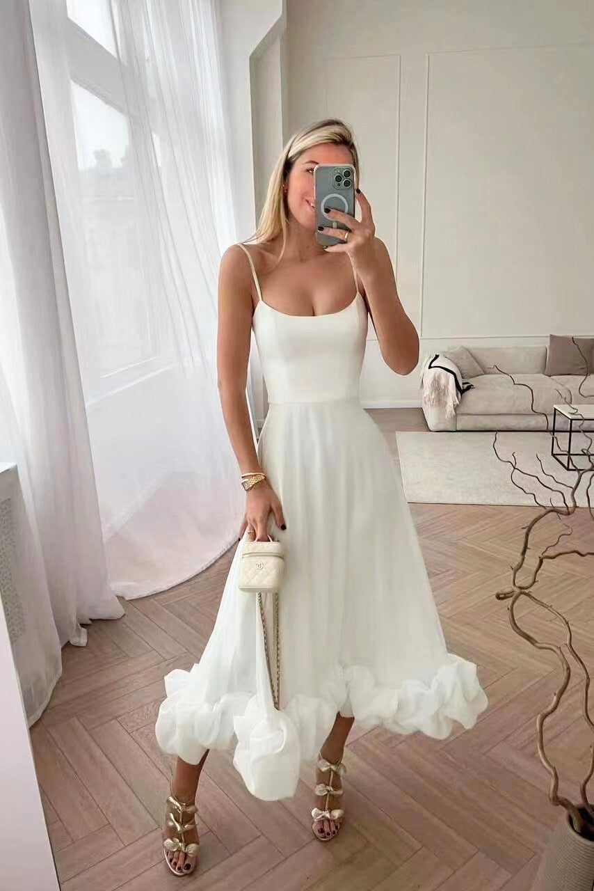 Dahlia | Wedding Guest Dresses Elegant Flowing Summer Fit 4