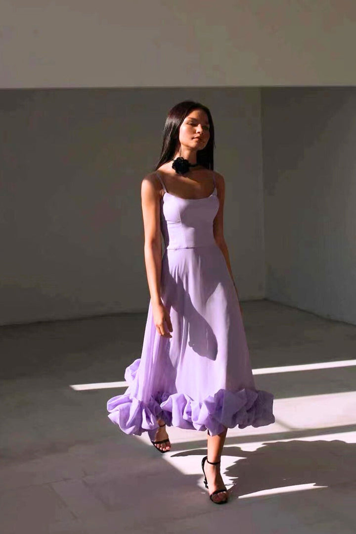 Dahlia | Wedding Guest Dresses Elegant Flowing Summer Fit 7