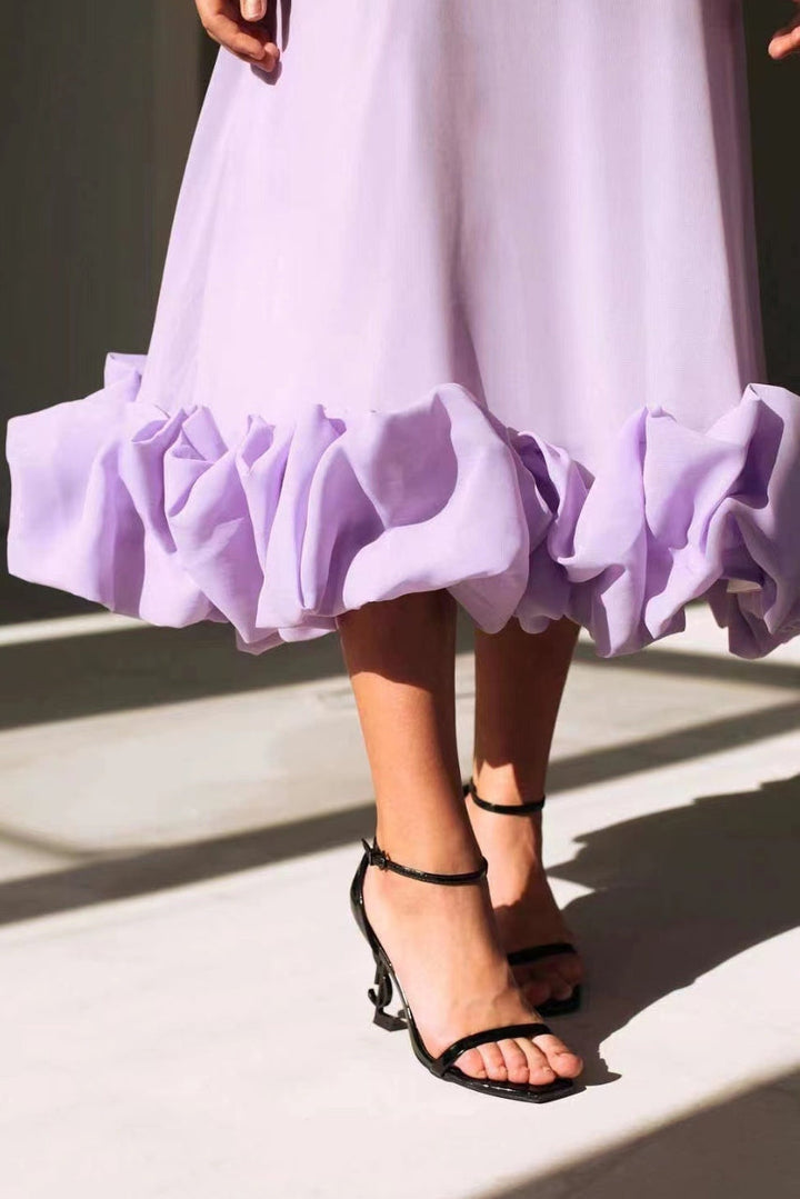 Dahlia | Wedding Guest Dresses Elegant Flowing Summer Fit 8