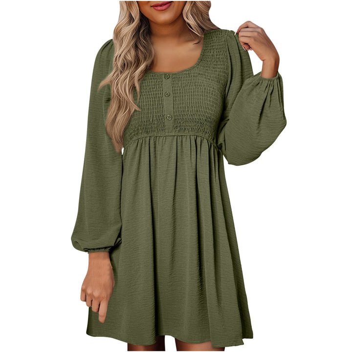 Daisy | Smocked Empire-Waist Mini Dress 0