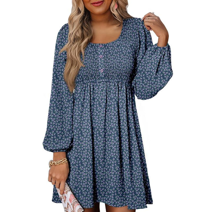 Daisy | Smocked Empire-Waist Mini Dress 10