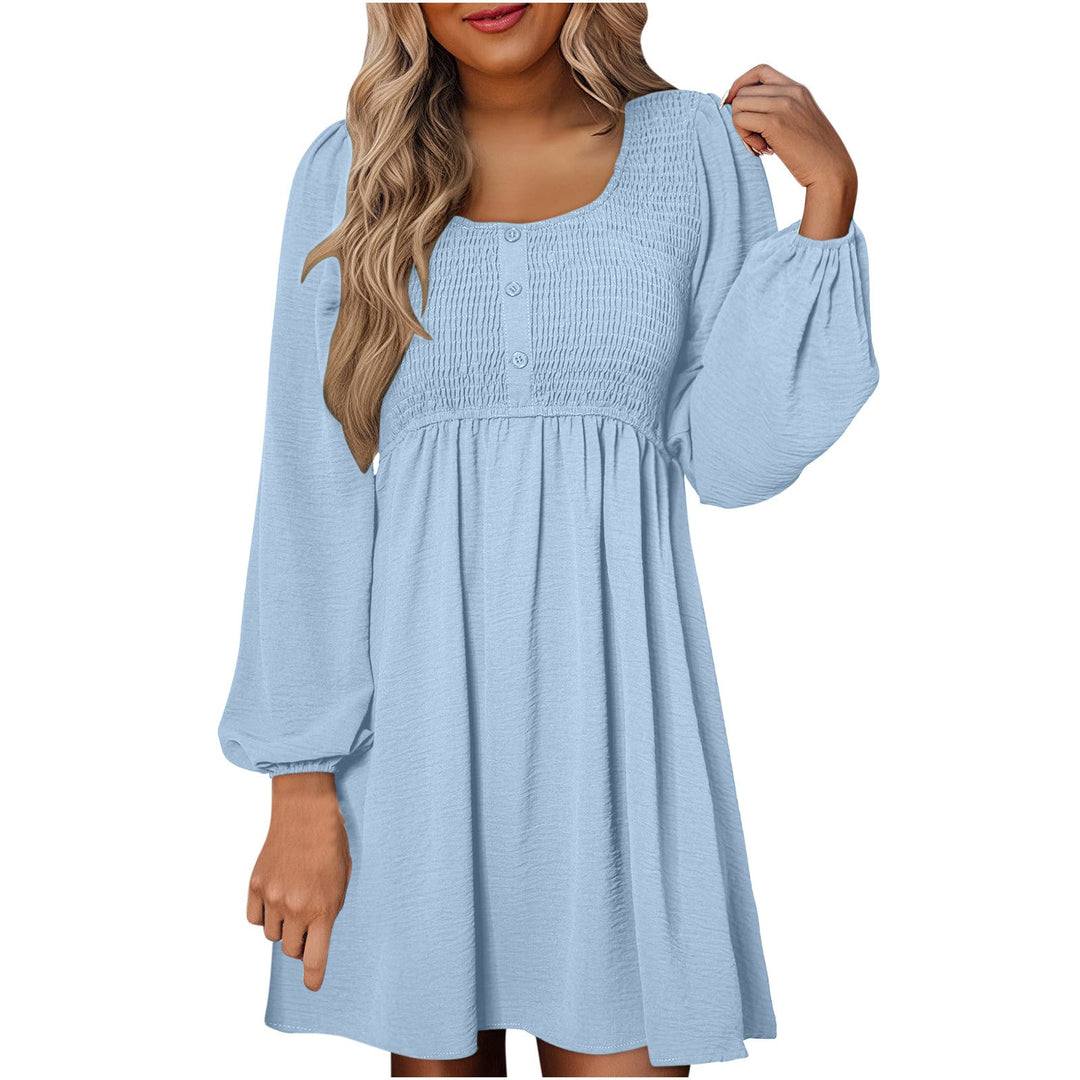 Daisy | Smocked Empire-Waist Mini Dress 5