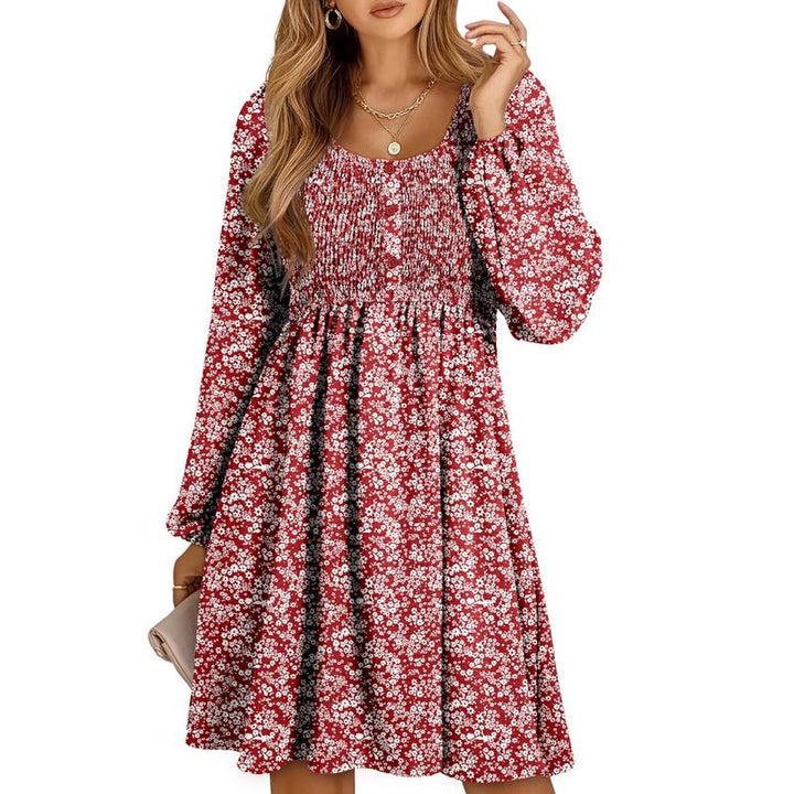 Daisy | Smocked Empire-Waist Mini Dress 7