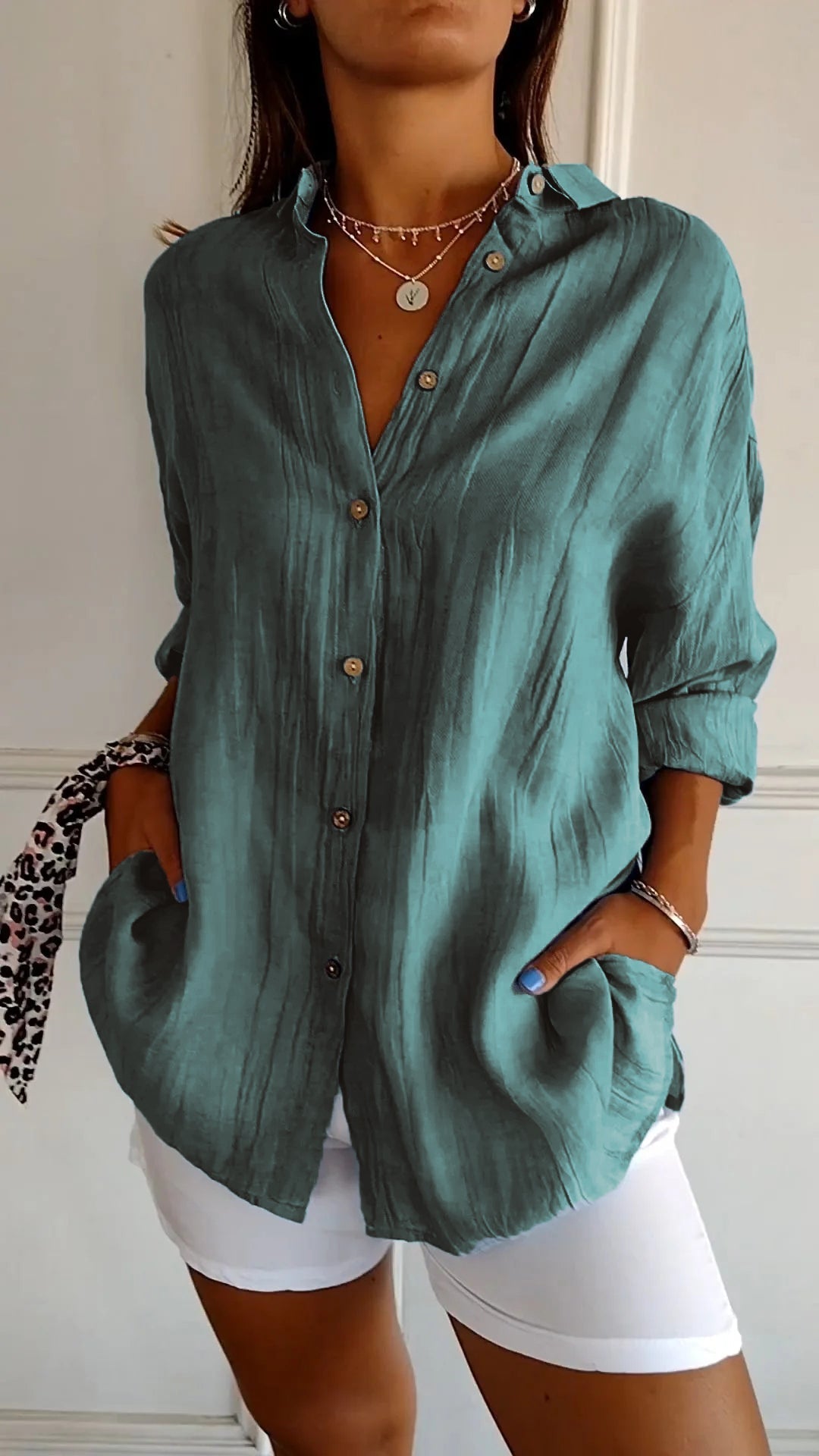 Dalia | Comfortable and elegant women's shirt 5