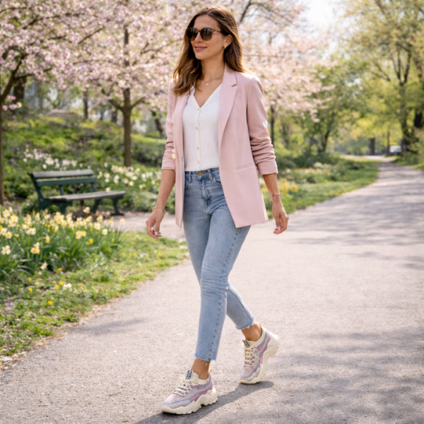 Devine | Elegant Breathable Mesh Walking Sneakers 3