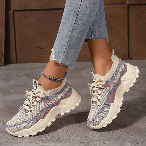 Devine | Elegant Breathable Mesh Walking Sneakers 6