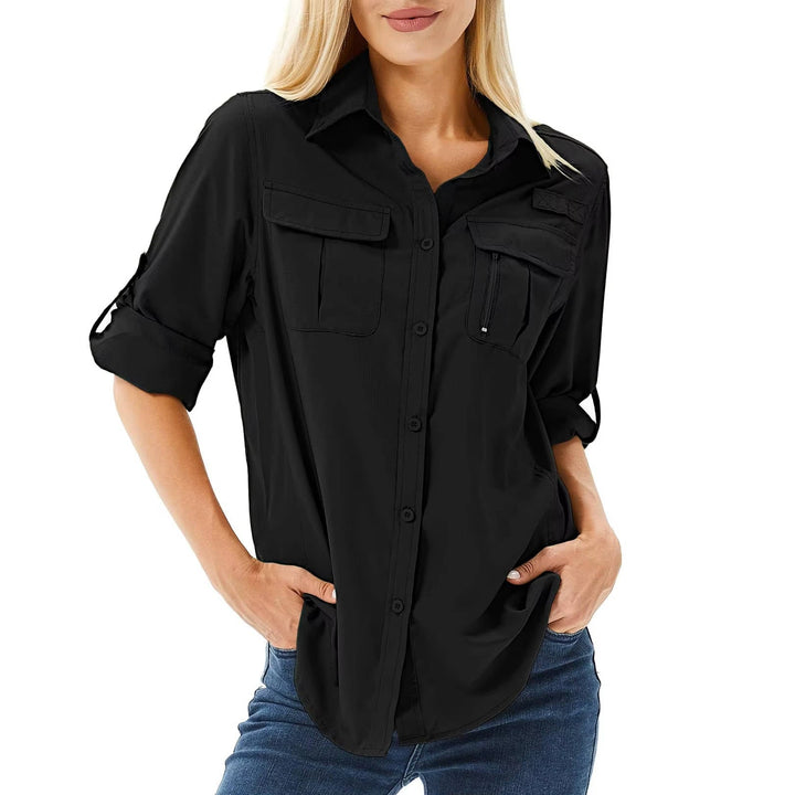 Diana | Long Sleeve Hiking Shirt Women Moisture Wicking Breathable Fit UPF 50 3