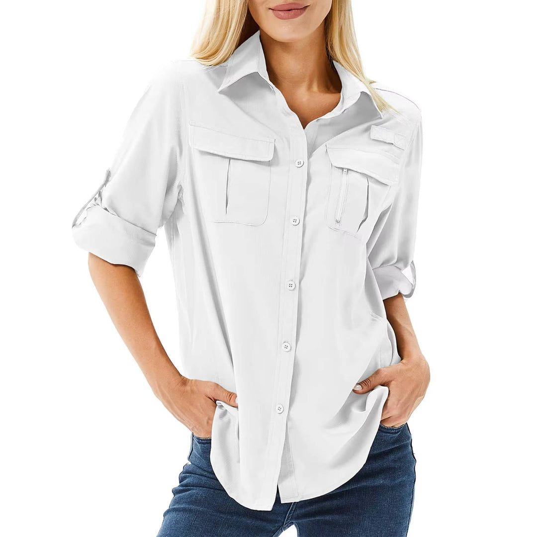 Diana | Long Sleeve Hiking Shirt Women Moisture Wicking Breathable Fit UPF 50 4
